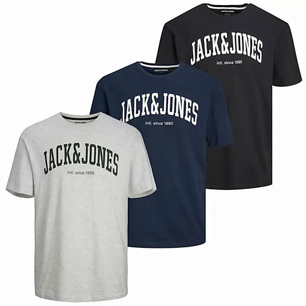 Jack & Jones T-Shirt tolle Designs im 3er Pack günstig online kaufen