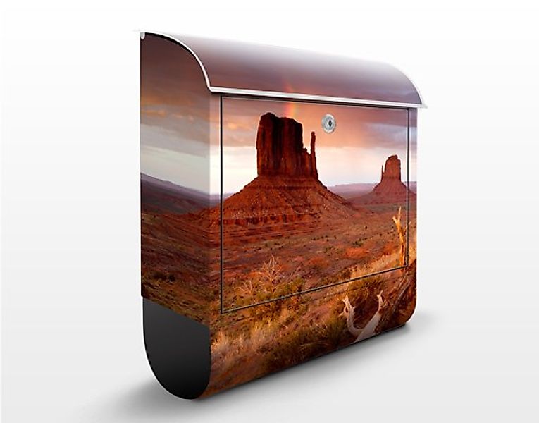 Briefkasten Monument Valley bei Sonnenuntergang günstig online kaufen