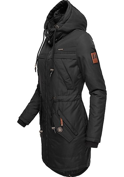 Marikoo Wintermantel "Kamii", sportlicher Damen Winterparka mit abnehmb. Ka günstig online kaufen