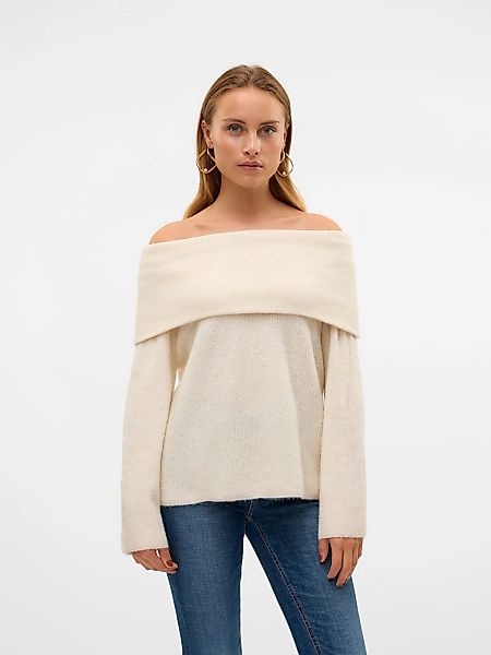 Vero Moda Strickpullover "VMERA LS OFF SHOULDER PULLOVER GA NOOS" günstig online kaufen