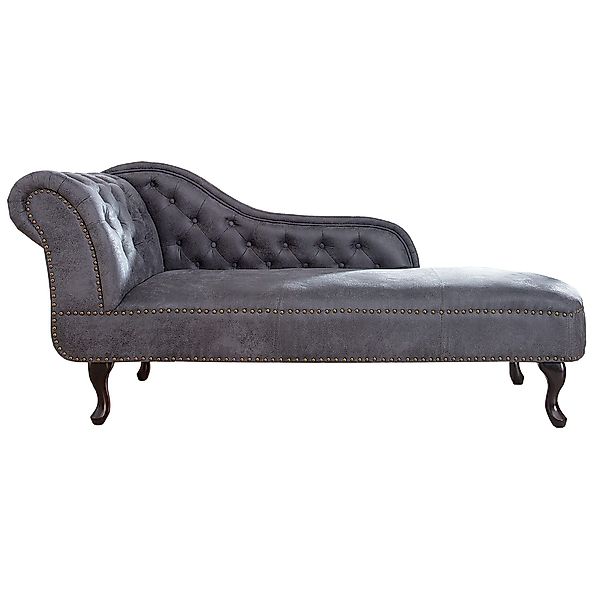 riess-ambiente Recamiere CHESTERFIELD 170cm antik grau, günstig online kaufen