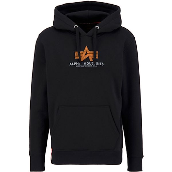 Alpha Industries  Sweatshirt Basic Hoodie Rubber - black günstig online kaufen