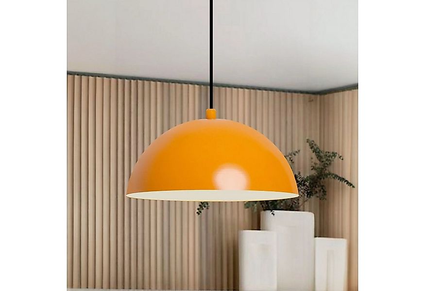 Bamyum Pendelleuchte Bamyum Hängelampe Vintage Ø26 cm E27 Metall Lampe, ohn günstig online kaufen