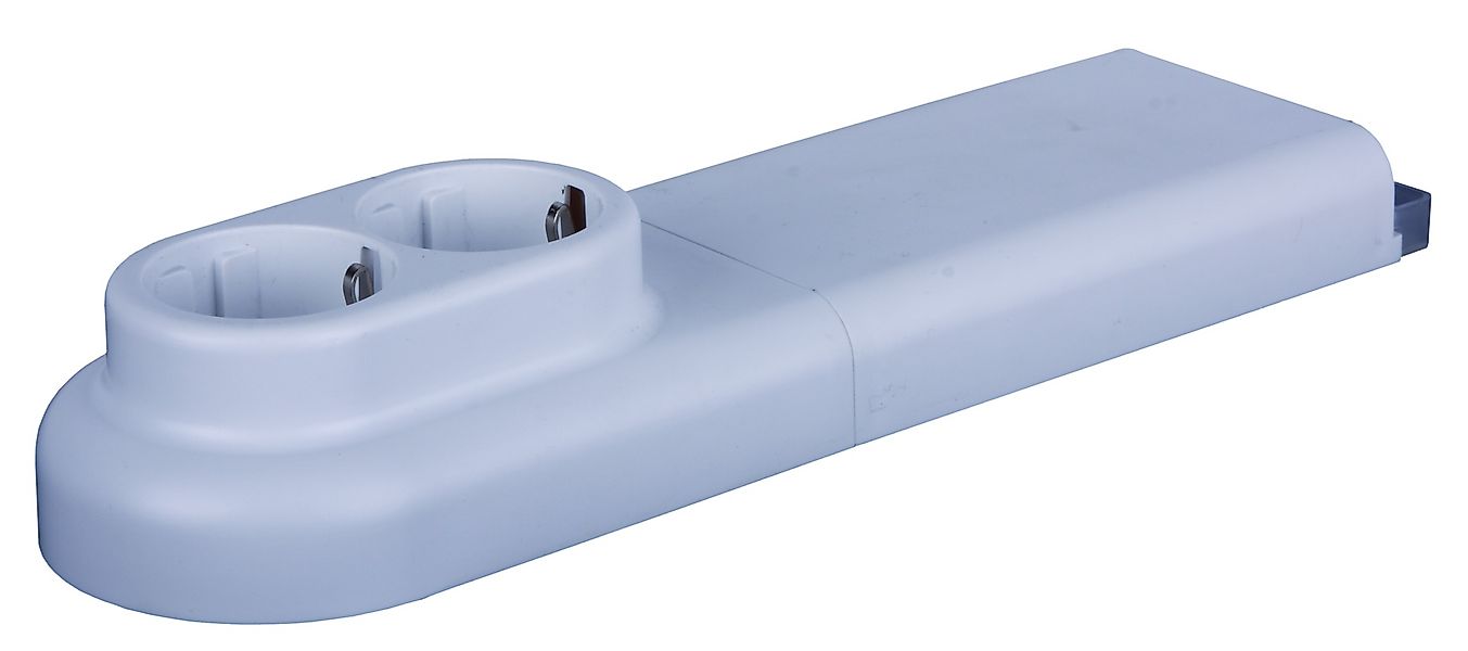 Pollmann Fußleistensteckdose ws 2-fach 3651010 günstig online kaufen