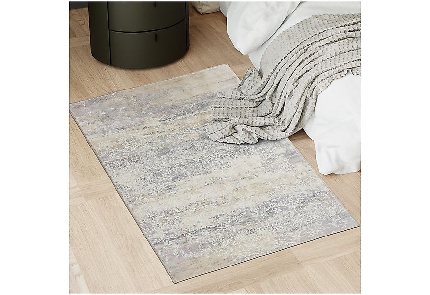 tectake Teppich Vintage Designer Teppich, rutschfest, strapazierfähig und w günstig online kaufen