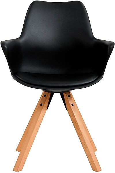 SalesFever Esszimmerstuhl "Monza - Stilvoller Armlehnstuhl fürs Esszimmer", günstig online kaufen