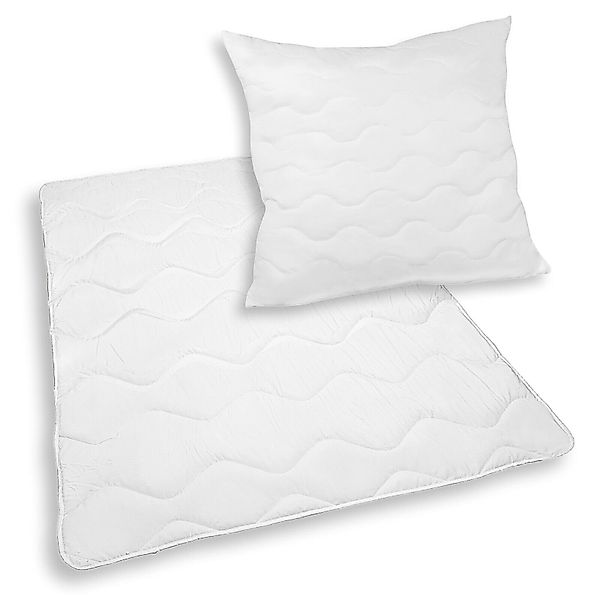 NYVI Bettdecke + Kopfkissen Bettenset DreamScience günstig online kaufen