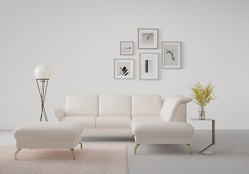 sit&more Ecksofa "Fashion L-Form", wahlweise mit Kopfteilverstellung, Vorzi günstig online kaufen