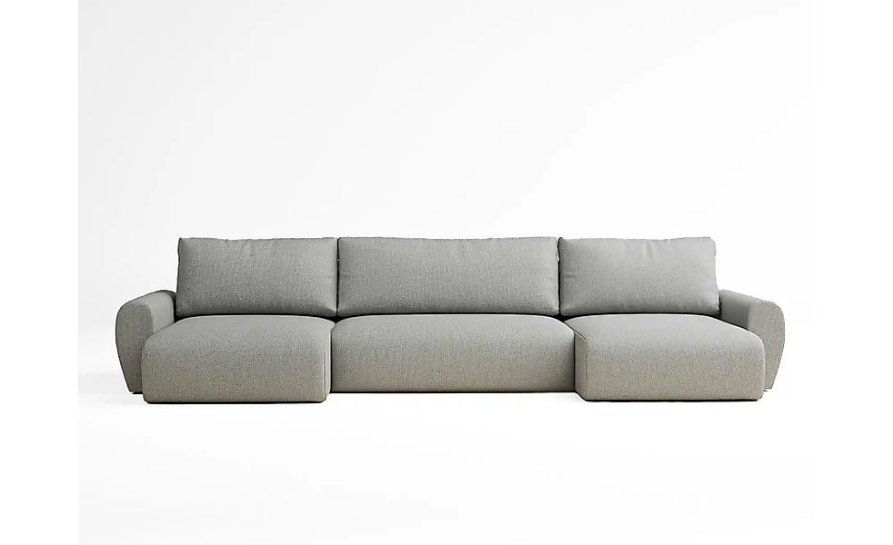 Wohnlandschaft  Numba ¦ grau ¦ Maße (cm): B: 397 H: 70 Polstermöbel > Sofas günstig online kaufen