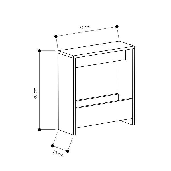 Decortie Beistelltisch Simpi (pack), Moderner Beistelltisch, günstig online kaufen