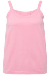 Ulla Popken Longtop Spaghettitop Rundhals Modalmix günstig online kaufen