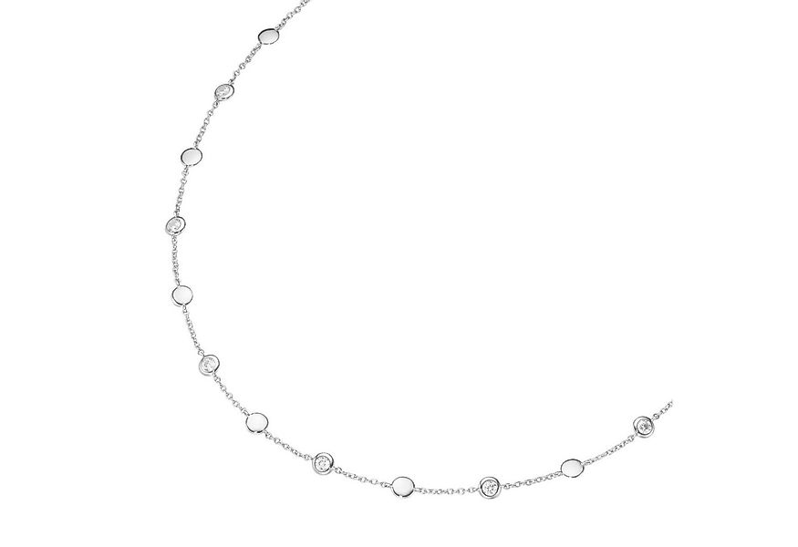 GIORGIO MARTELLO MILANO Collier mit Zwischenteilen in glänzend und weiße Zi günstig online kaufen