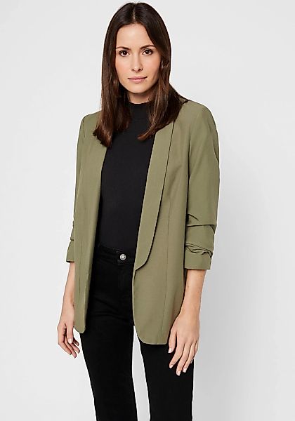 pieces Blusenblazer "PCBOSELLA 3/4 BLAZER NOOS" Materialmix, regular fit günstig online kaufen