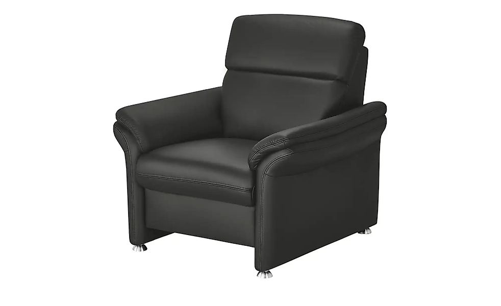 meinSofa Ledersessel Leder Manon ¦ schwarz ¦ Maße (cm): B: 98 H: 94 T: 92.0 günstig online kaufen