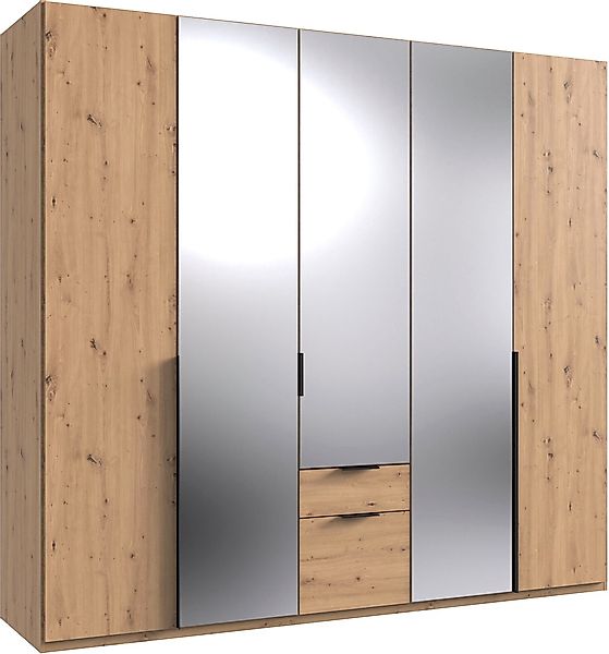 Wimex Drehtürenschrank "Mugano", (mit langen oder kurzen Griffen aus Metall günstig online kaufen