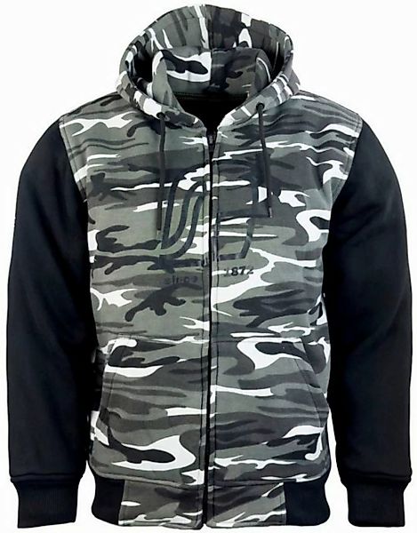 roleff Motorradjacke Hoodie mit Aramid und Protektoren günstig online kaufen