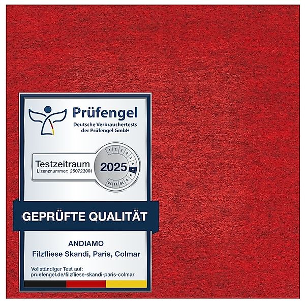 Andiamo Teppichfliese »Skandi, selbstklebend«, rechteckig, 4 mm Höhe, 40x40 günstig online kaufen