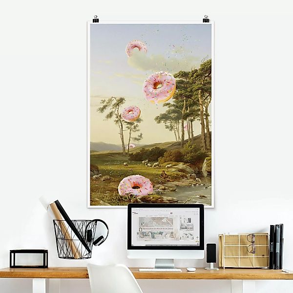 Poster Donut Wetter günstig online kaufen