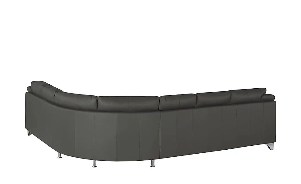 divanotti Ecksofa aus Echtleder Maranello ¦ grau ¦ Maße (cm): B: 295 H: 87 günstig online kaufen