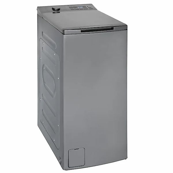 exquisit Waschmaschine »LTO1207-030A silber-dunkel«, 7,5 kg, 1200 U/min, 7, günstig online kaufen