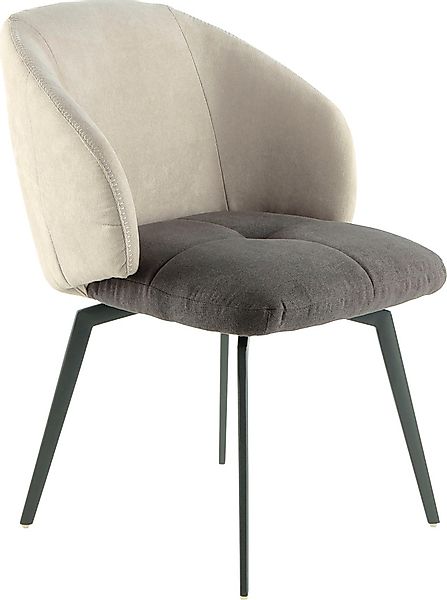 Kayoom Schalenstuhl »Stuhl Carol 225, dekorativer Stuhl im Retro-Look, zwei günstig online kaufen