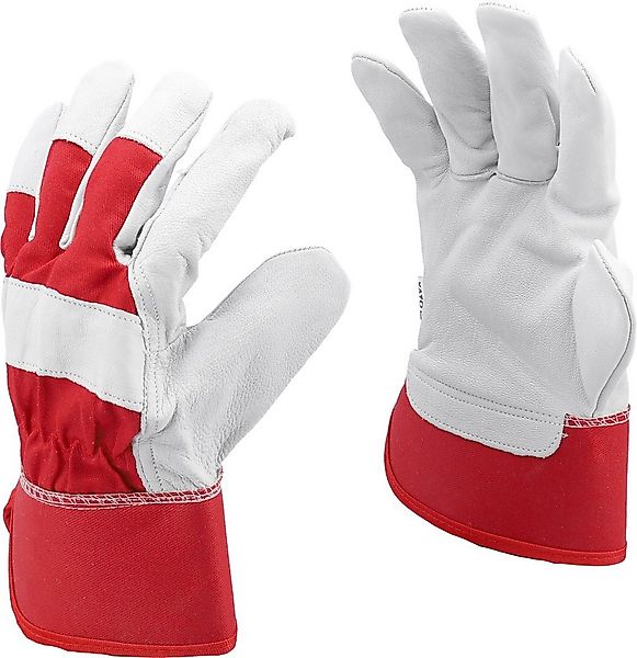 Yato Arbeitshandschuhe Arbeitshandschuhe, glattes Ziegenleder (Arbeitshands günstig online kaufen