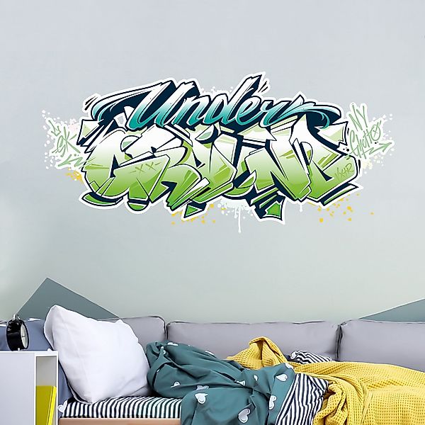 Wandtattoo Graffiti Art Underground günstig online kaufen