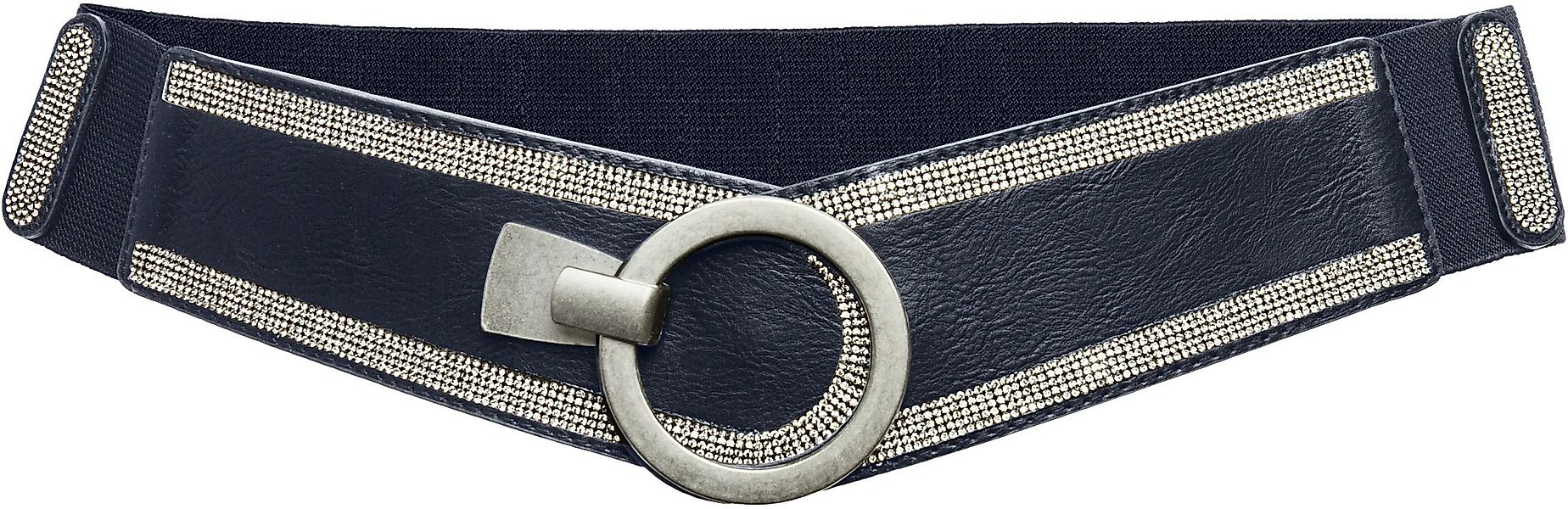 Caspar Taillengürtel GU315 Damen elastischer breiter günstig online kaufen