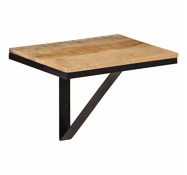 vidaXL Regal Wandregal 40x30x32 cm Massivholz und Eisen günstig online kaufen