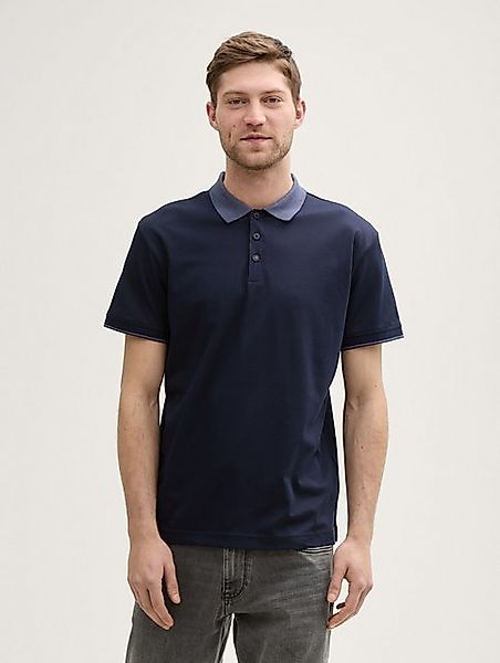TOM TAILOR Poloshirt Basic Jersey Poloshirt günstig online kaufen