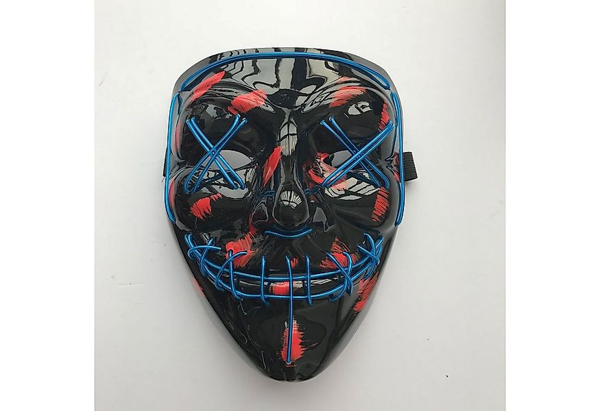 Zoelibat Verkleidungsmaske LED Purge Masken Schwarz verschiedene Farben Hor günstig online kaufen