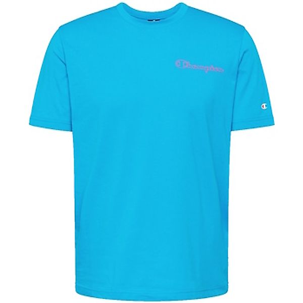 Champion  T-Shirt Shirt Basic-T-Shirt mit Rundhalsausschnitt und Logo-Schri günstig online kaufen