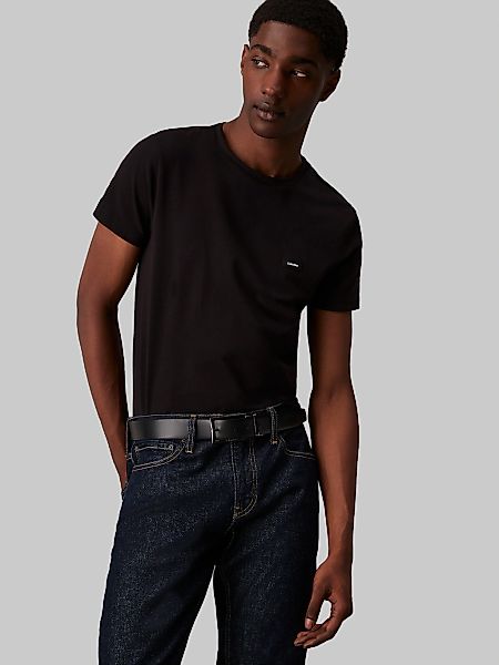 Calvin Klein T-Shirt "STRETCH SLIM FIT T-SHIRT" mit Rundhalsausschnitt günstig online kaufen