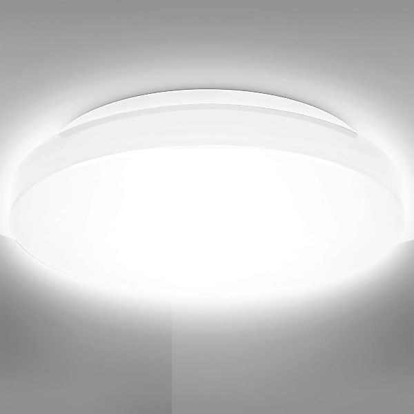 B.K.Licht LED Deckenleuchte »BK_DB1296 LED Bad-Deckenleuchte, Ø28,8cm, IP44 günstig online kaufen