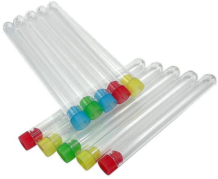 myExperimentSet Experimentierkasten Reagenzgläser aus Kunststoff mit Stopfe günstig online kaufen