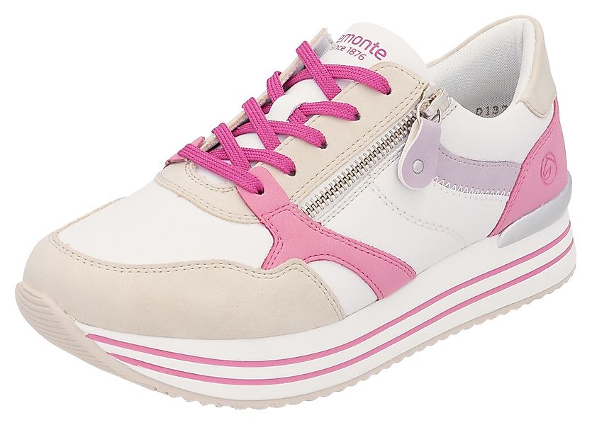 Remonte Plateausneaker, Freizeitschuh, Halbschuh, Schnürschuh mit günstig online kaufen