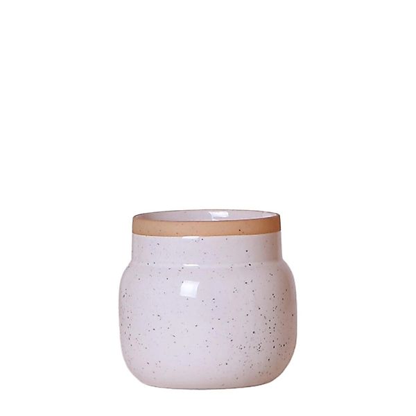 Exotenherz Übertopf Vintage Bowl Keramik im Vintage-Look Weiß Passend für 9 günstig online kaufen