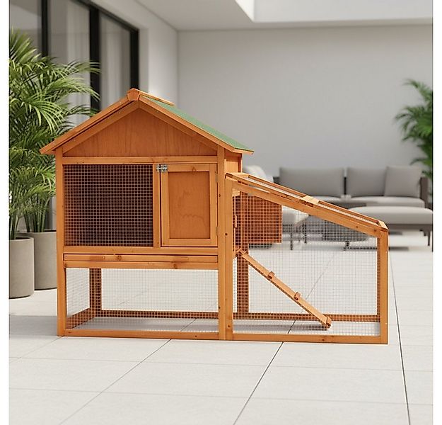 Melko Kleintierstall Kaninchenstall Hasenstall Kleintierstall Hasenkäfig Ka günstig online kaufen
