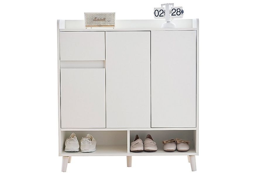 Tongtong Sideboard Kommode, Schuhschrank mit verstellbaren Einlegeböden, H9 günstig online kaufen