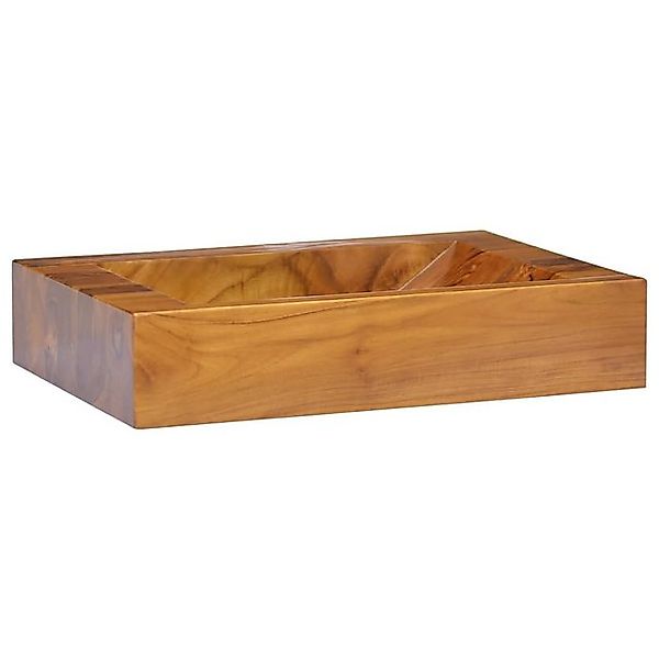 vidaXL Waschbeckenschrank Waschbecken Massivholz Teak 50x35x10 cm günstig online kaufen