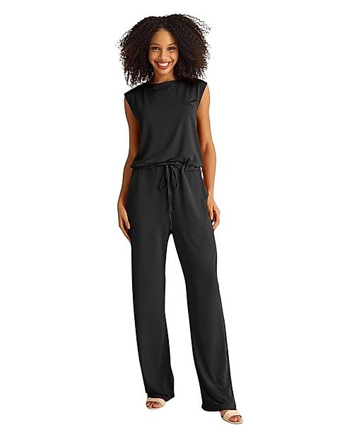 fashionshowcase Overall Overall Eleganter Damen Jumpsuit aus Stretch-Jersey günstig online kaufen