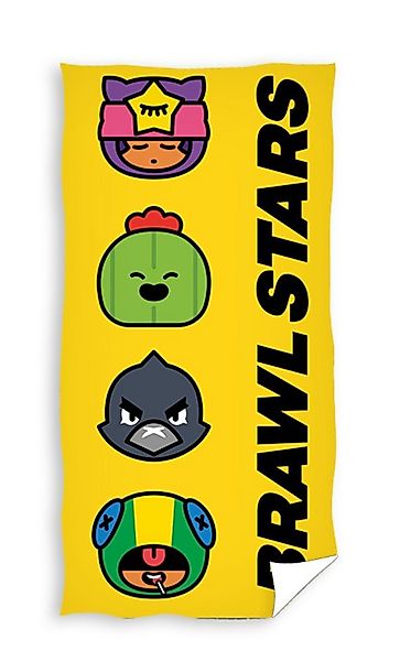Carbotex Strandtuch Brawl Stars Badetuch Handtuch Strandtuch 70 x 140 cm, b günstig online kaufen