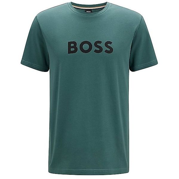 BOSS T-Shirt Sun UV Protection (1-tlg) Herren Beach Shirt aus reiner Baumwo günstig online kaufen