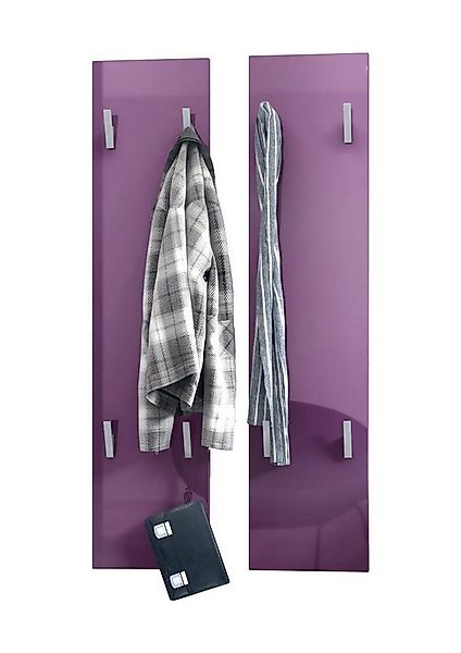 Vladon Garderobenpaneel Wandpaneel 120 (Garderobenpaneel, bestehend aus 2 P günstig online kaufen