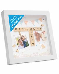 PHOTOLINI Bilderrahmen 3D-Rahmen mit Passepartout / günstig online kaufen