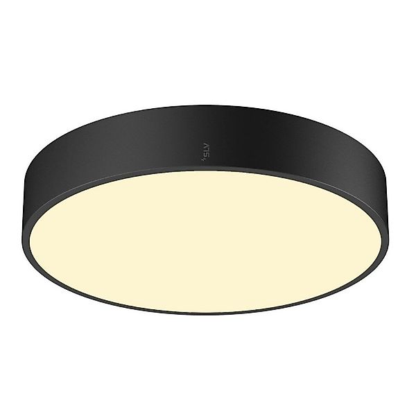 LED Deckenleuchte Medo in Schwarz 20W 2100lm IP50 380mm 110° günstig online kaufen