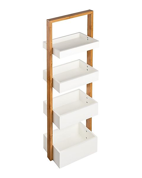 shelfmade Küchenregal Schmales Badregal Standregal Küchenregal mit 4 weißen günstig online kaufen
