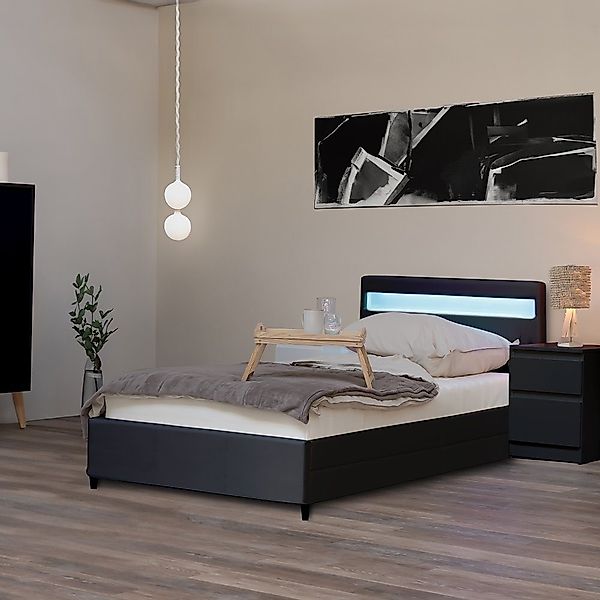 HOME DELUXE Bett LED Bett NUBE günstig online kaufen