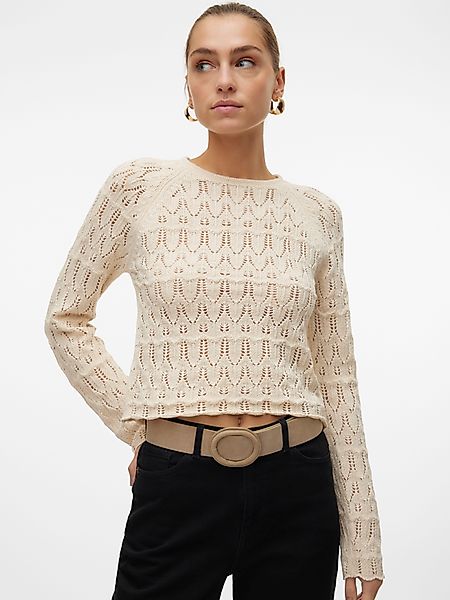 Vero Moda Strickpullover VMNEWFABIENNE LS O-NECK günstig online kaufen