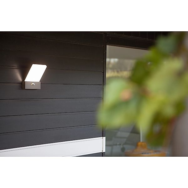 Lutec LED-Außenwandleuchte Pano Anthrazit günstig online kaufen